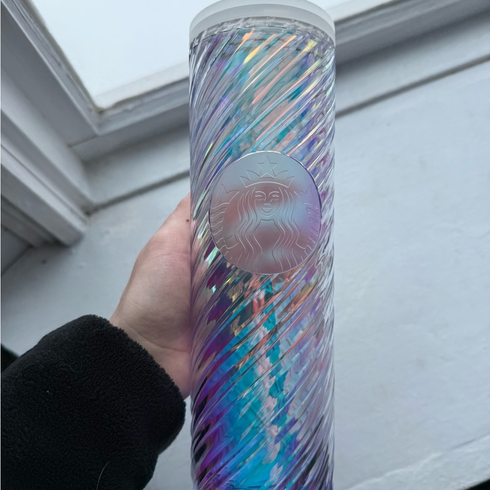 Starbucks Holographic Swirl Tumbler
